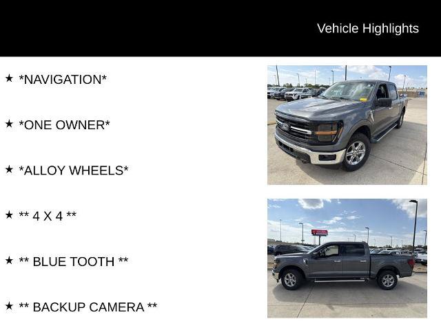 Certified 2025 Ford F150 XLT w/ Equipment Group 301A Standard AWD/4WD image 4