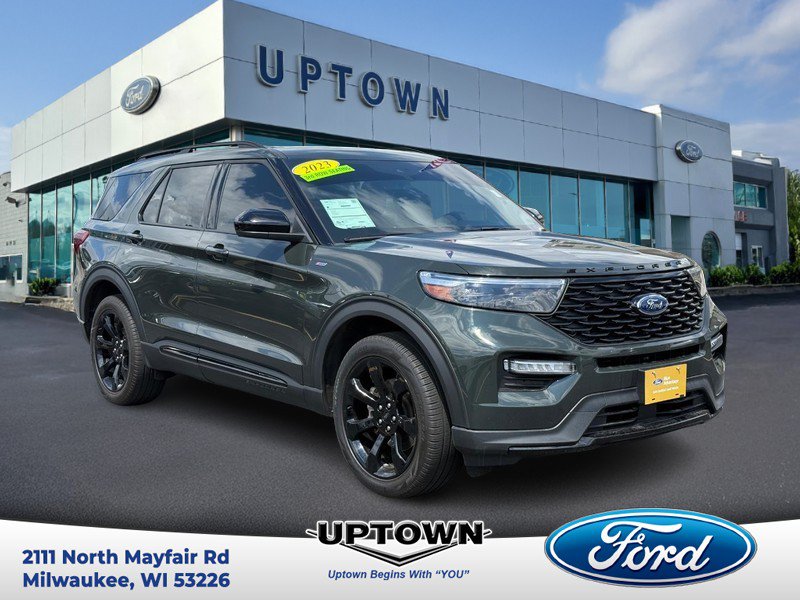Certified 2023 Ford Explorer ST-Line w/ Class IV Trailer Tow Package