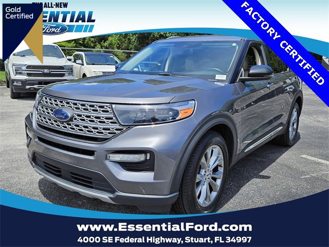 Certified 2022 Ford Explorer Limited w/ Equipment Group 301A