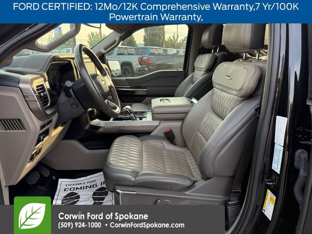 Certified 2024 Ford F150 Platinum w/ Equipment Group 703A Plus AWD/4WD image 3