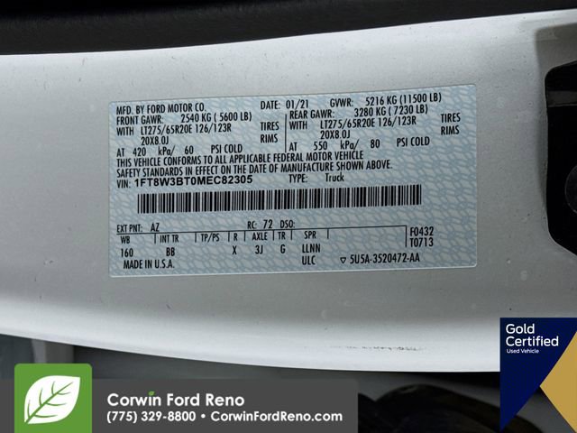 Certified 2021 Ford F350 Platinum image 37