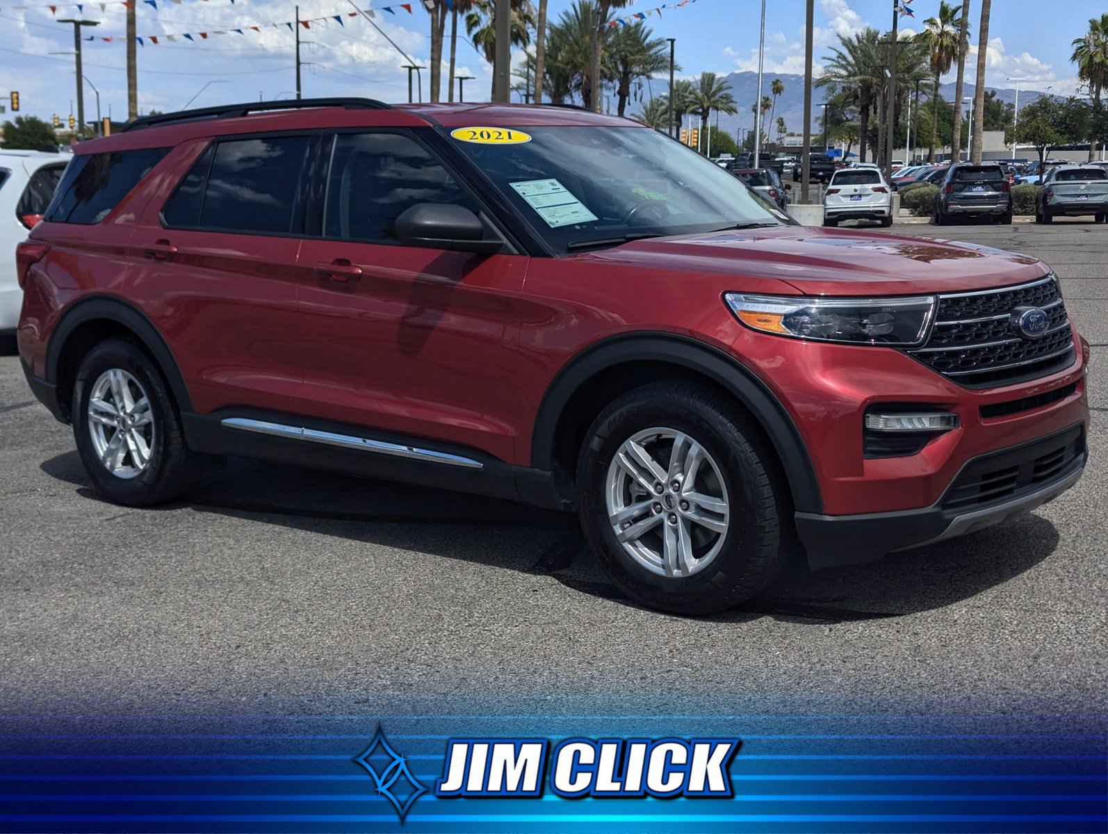 Certified 2021 Ford Explorer XLT w/ Equipment Group 202A RWD image 1