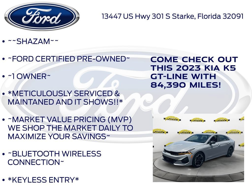 Used 2023 Kia K5 GT-Line w/ GT-Line Premium Package FWD image 6