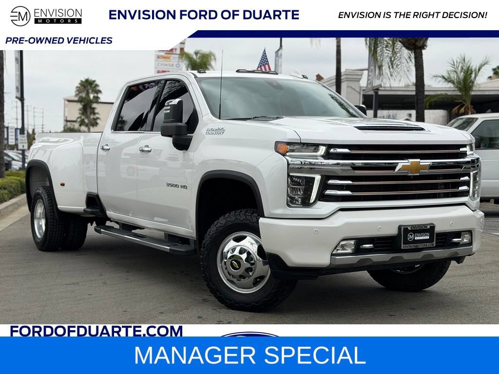 Used 2021 Chevrolet Silverado 3500 High Country w/ Technology Package AWD/4WD image 1