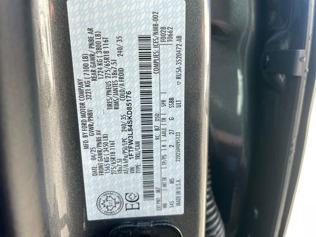 Certified 2025 Ford F150 XLT w/ Equipment Group 301A Standard image 26