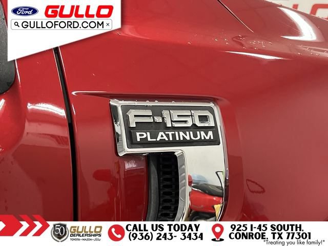 Certified 2022 Ford F150 Platinum w/ Equipment Group 701A High AWD/4WD image 34