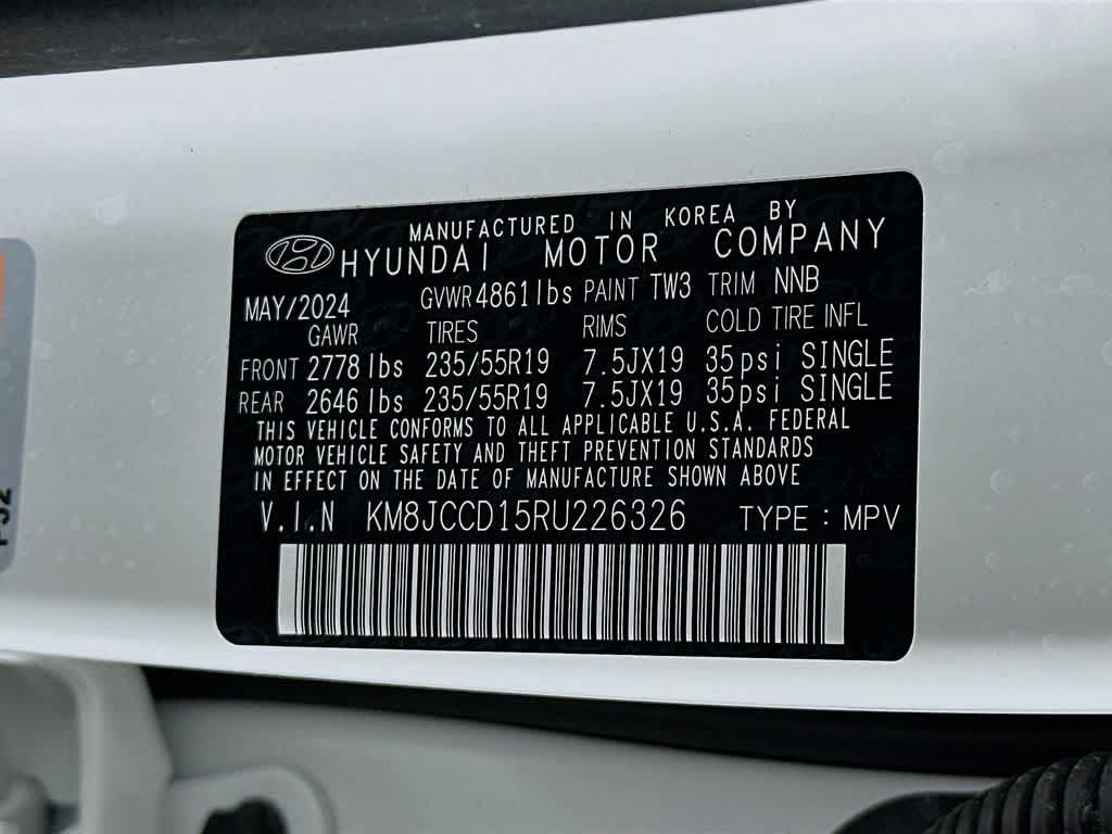 Used 2024 Hyundai Tucson SEL AWD/4WD image 23