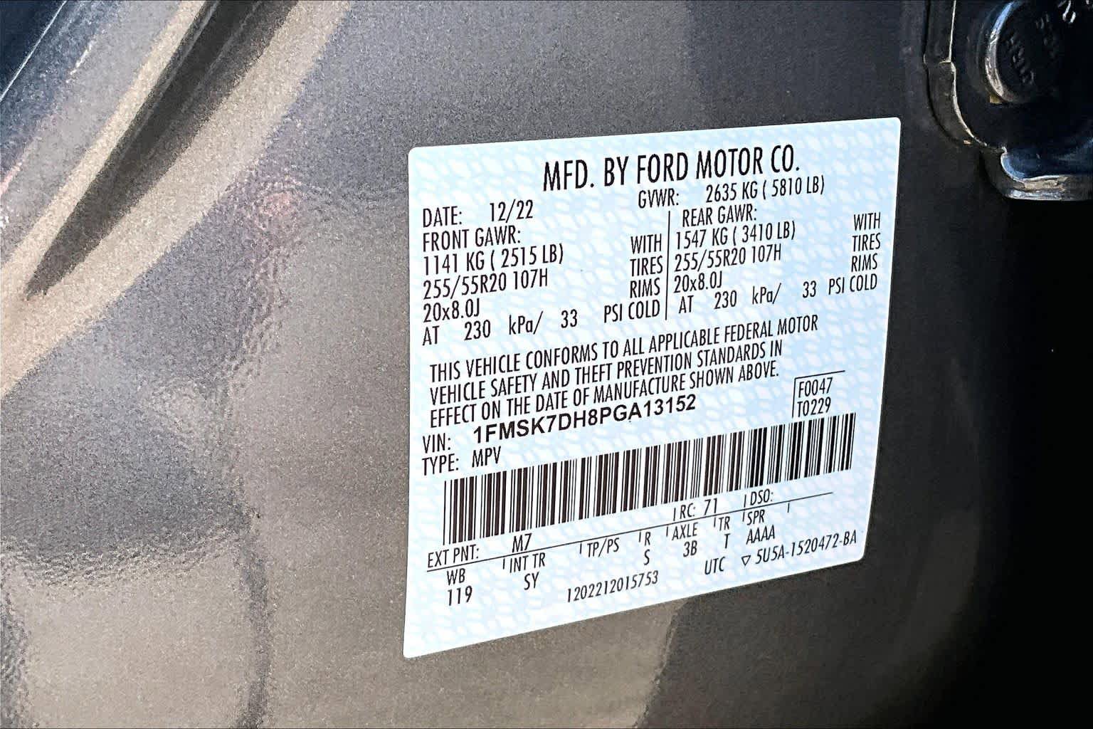 Certified 2023 Ford Explorer XLT w/ Equipment Group 202A RWD image 36