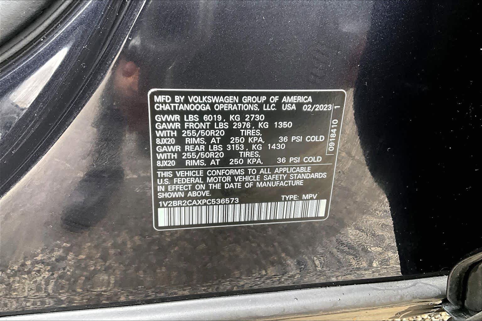 Used 2023 Volkswagen Atlas SEL AWD/4WD image 34