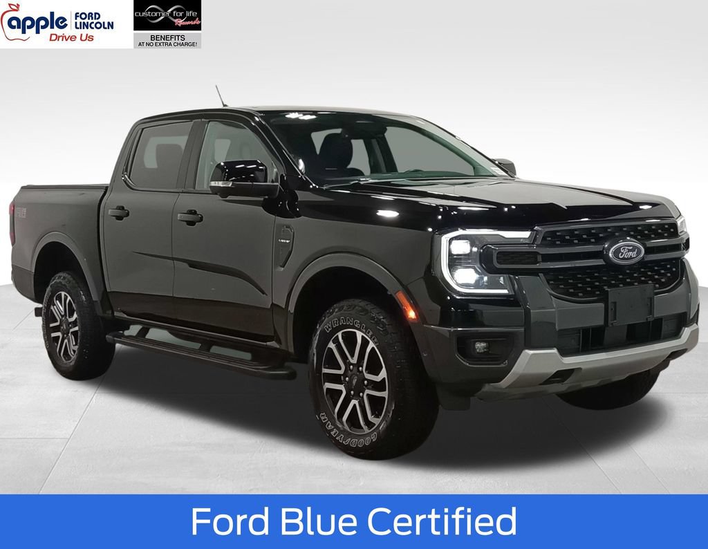 Certified 2024 Ford Ranger Lariat w/ FX4 Off-Road Package AWD/4WD image 1