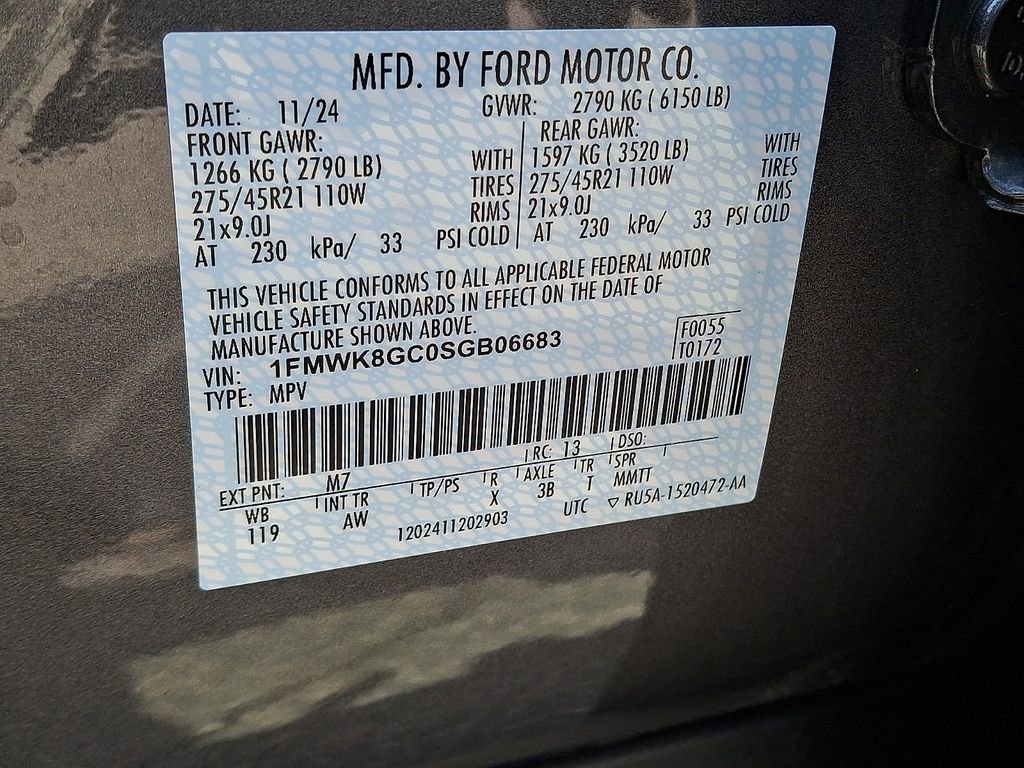 Certified 2025 Ford Explorer ST AWD/4WD image 30