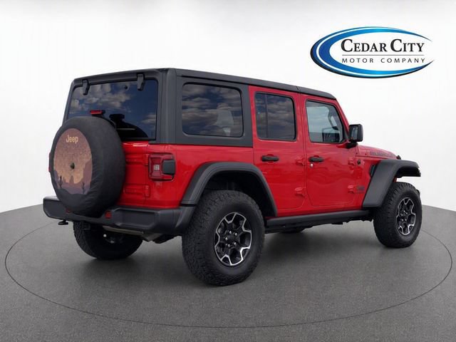 Used 2022 Jeep Wrangler Unlimited Rubicon 4xe AWD/4WD image 3