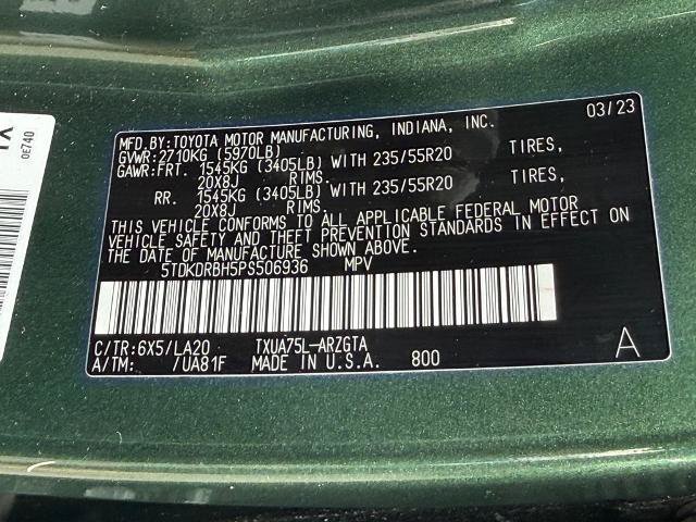 Used 2023 Toyota Highlander Platinum AWD/4WD image 31