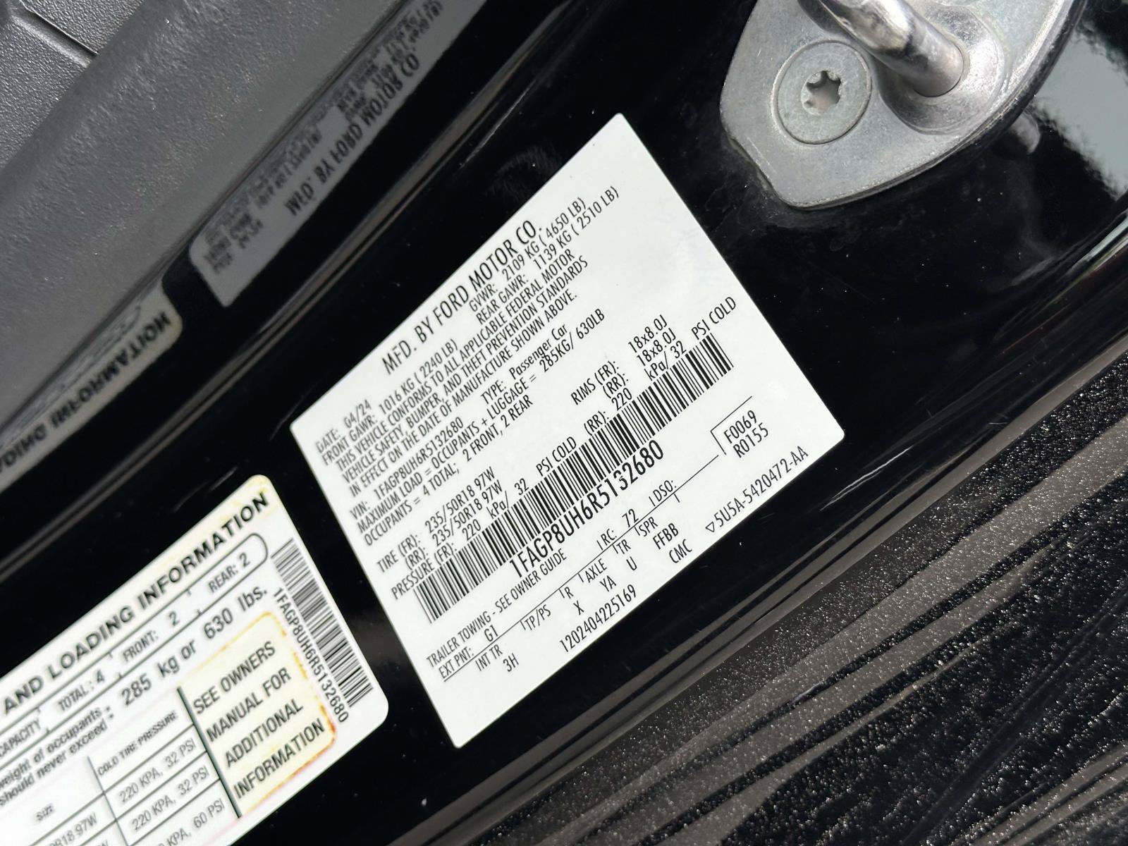 Certified 2024 Ford Mustang Premium RWD image 12