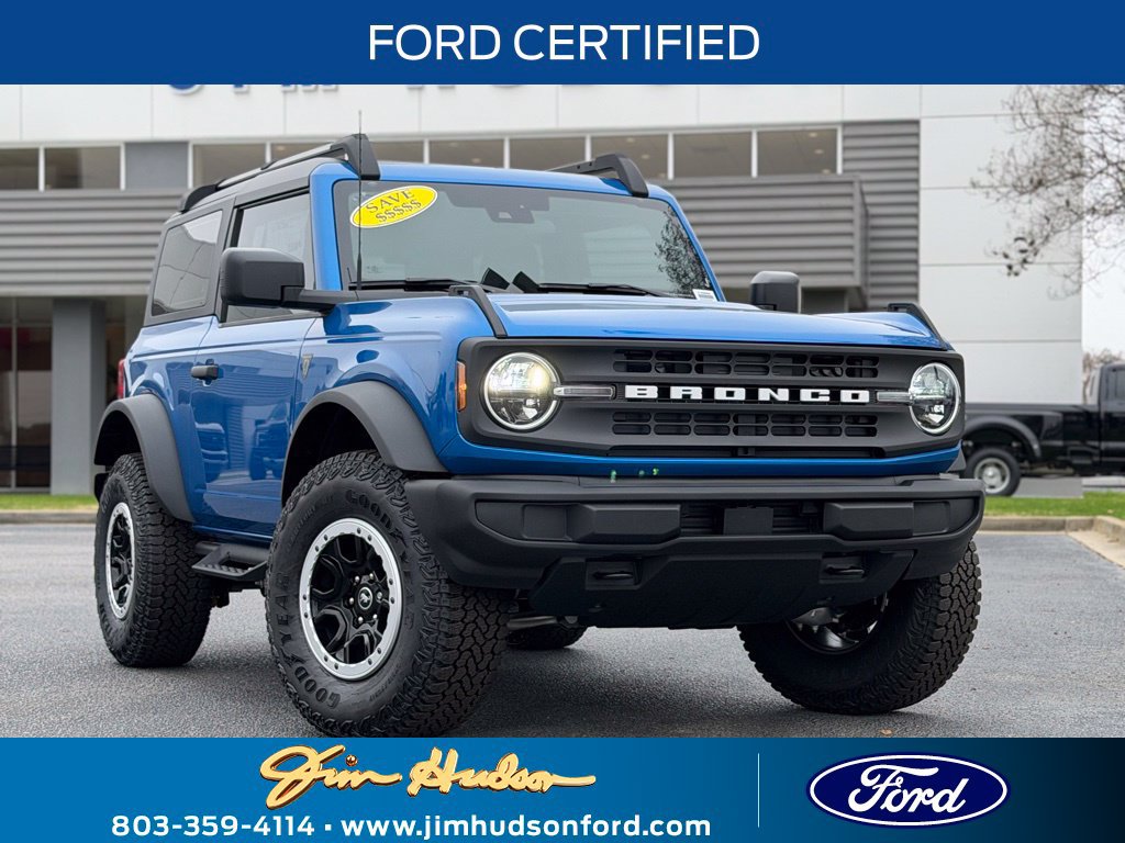 Certified 2025 Ford Bronco 2-Door w/ Sasquatch Package