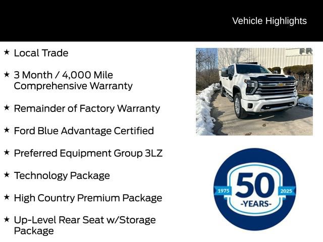 Used 2024 Chevrolet Silverado 2500 High Country w/ High Country Premium Package image 10