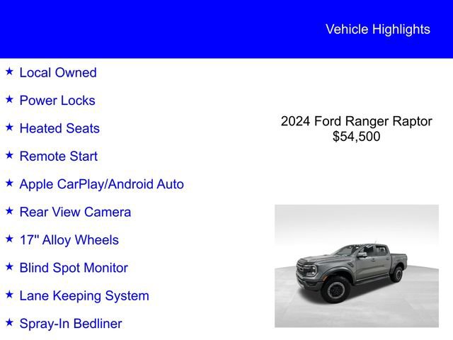 Certified 2024 Ford Ranger Raptor image 2
