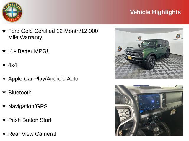 Certified 2024 Ford Bronco Big Bend AWD/4WD image 2