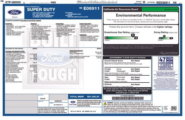 Certified 2024 Ford F250 XLT w/ FX4 Off-Road Package AWD/4WD image 42