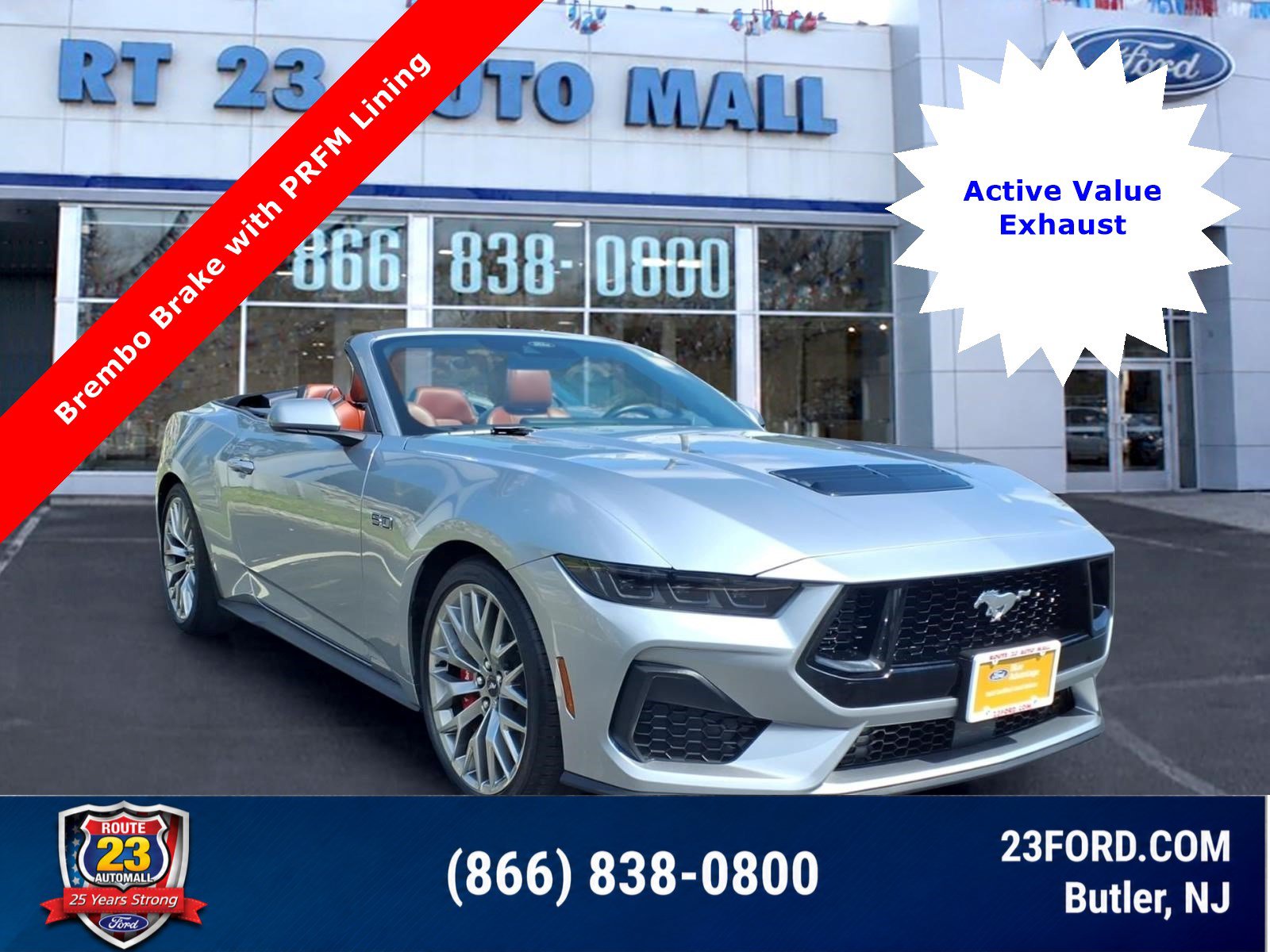 Certified 2025 Ford Mustang GT Premium RWD image 1
