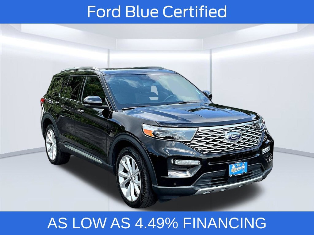Certified 2024 Ford Explorer Platinum w/ Technology Package AWD/4WD image 1