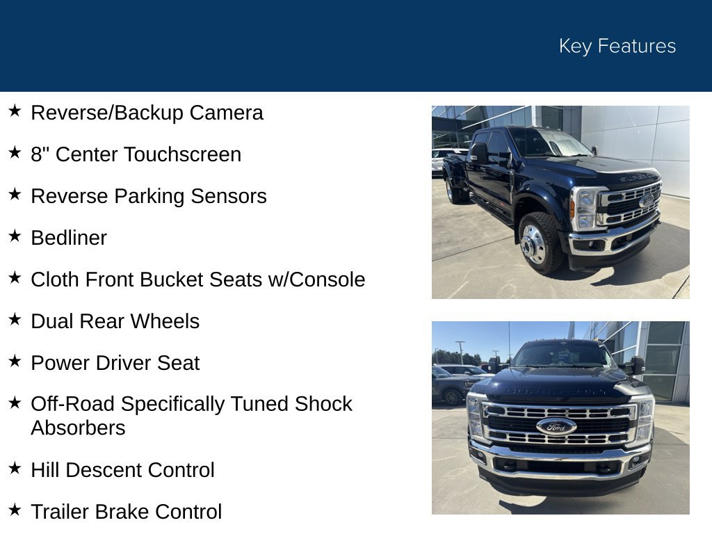 Certified 2025 Ford F450 XLT w/ FX4 Off-Road Package AWD/4WD image 29
