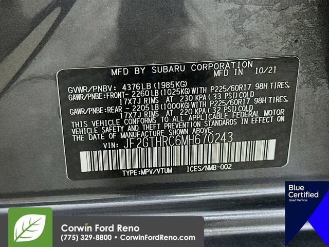 Used 2021 Subaru Crosstrek 2.5i Sport w/ Popular Package #3 AWD/4WD image 33