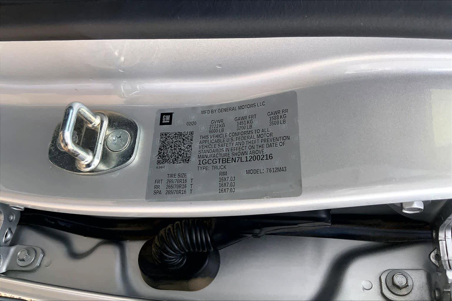 Used 2020 Chevrolet Colorado W/T w/ WT Convenience Package AWD/4WD image 37