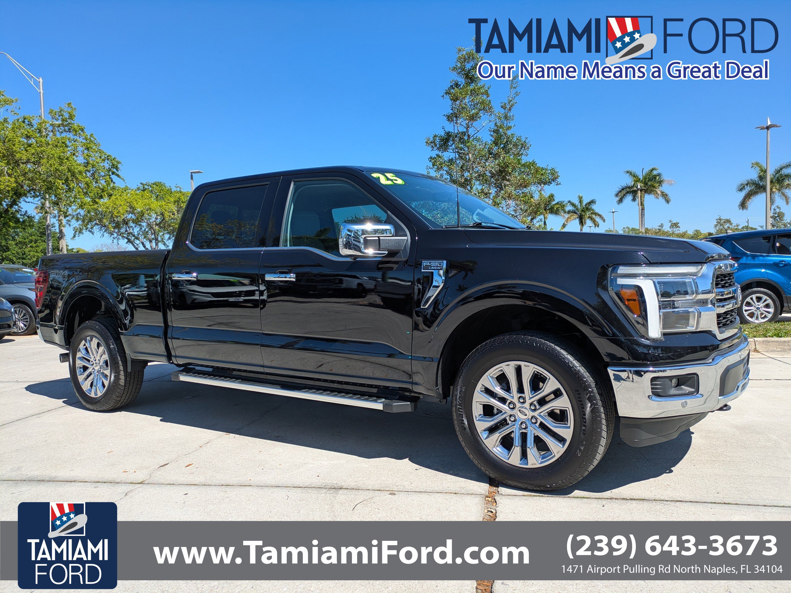 Certified 2025 Ford F150 Lariat w/ Equipment Group 501A Mid AWD/4WD image 1