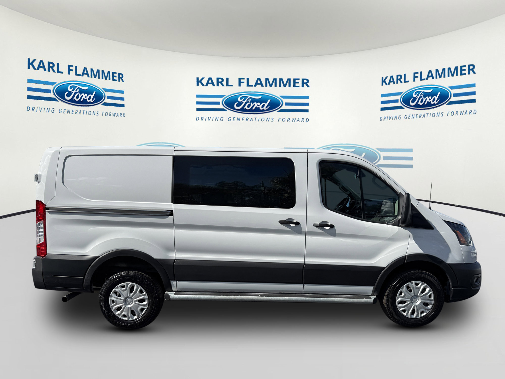 Certified 2025 Ford Transit 250 Low Roof w/ Exterior Upgrade Package RWD image 2
