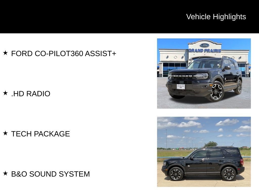 Certified 2023 Ford Bronco Sport Outer Banks w/ Tech Package AWD/4WD image 5