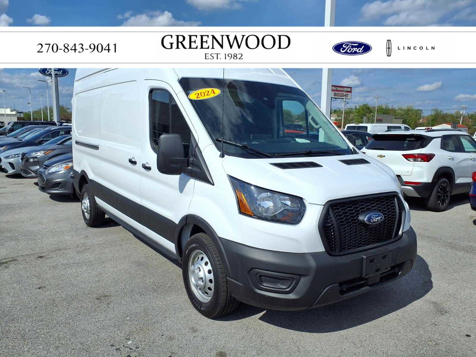 Certified 2024 Ford Transit 350 148 High Roof AWD w/ Load Area Protection Package image 4