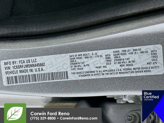 Used 2022 RAM 1500 Laramie image 34