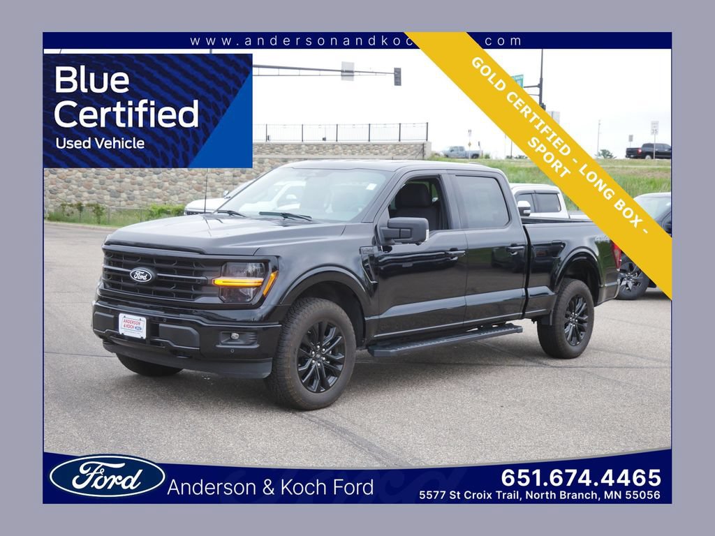Certified 2025 Ford F150 XLT w/ Equipment Group 302A MID