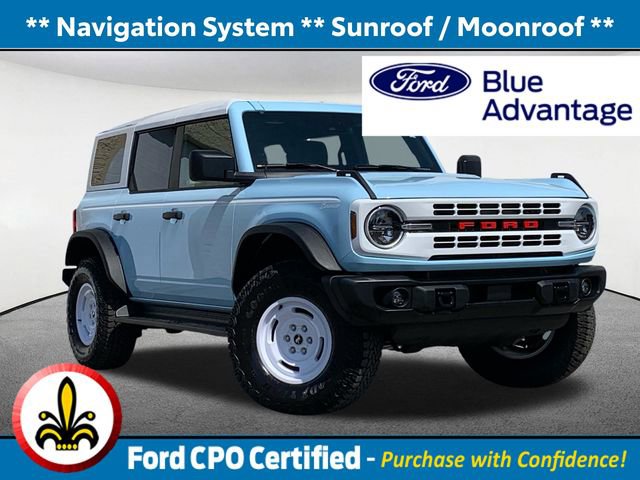 Certified 2025 Ford Bronco Heritage Edition