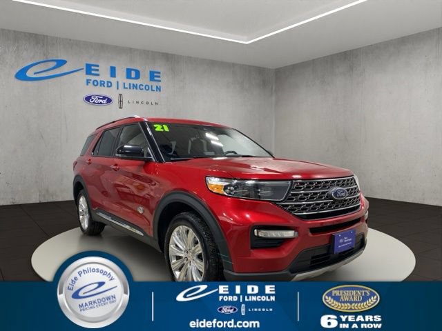 Certified 2021 Ford Explorer King Ranch w/ Premium Technology Package AWD/4WD image 1