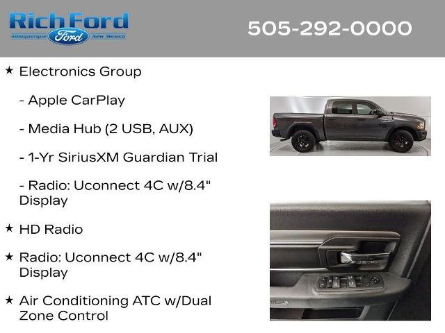 Used 2021 RAM 1500 Classic Warlock w/ Electronics Group image 24