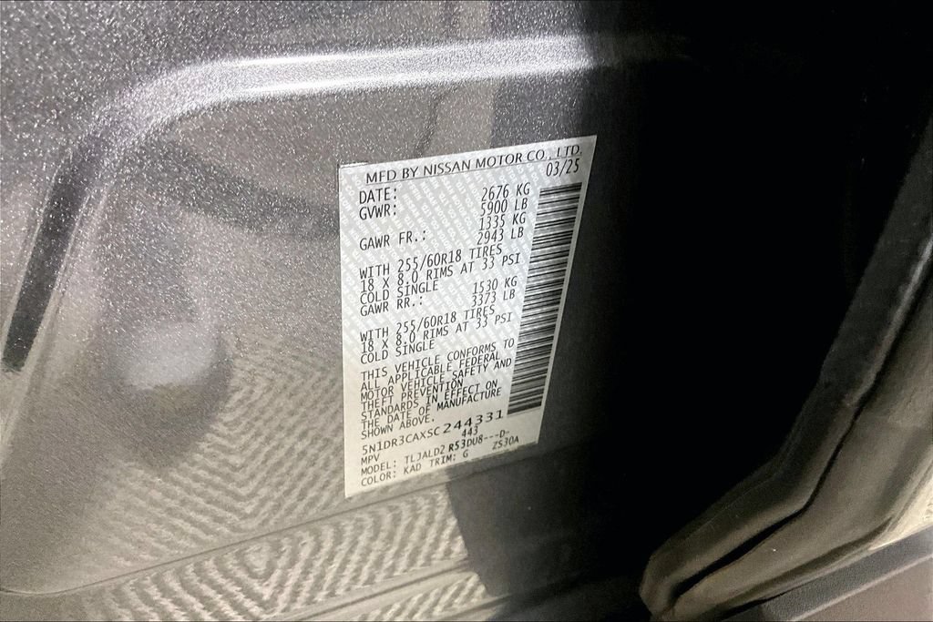 Used 2025 Nissan Pathfinder SL FWD image 27