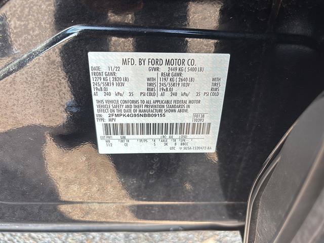 Certified 2022 Ford Edge SE w/ Black Appearance Package AWD/4WD image 21