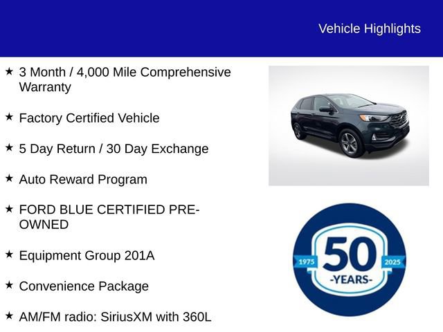 Certified 2022 Ford Edge SEL w/ Convenience Package image 9