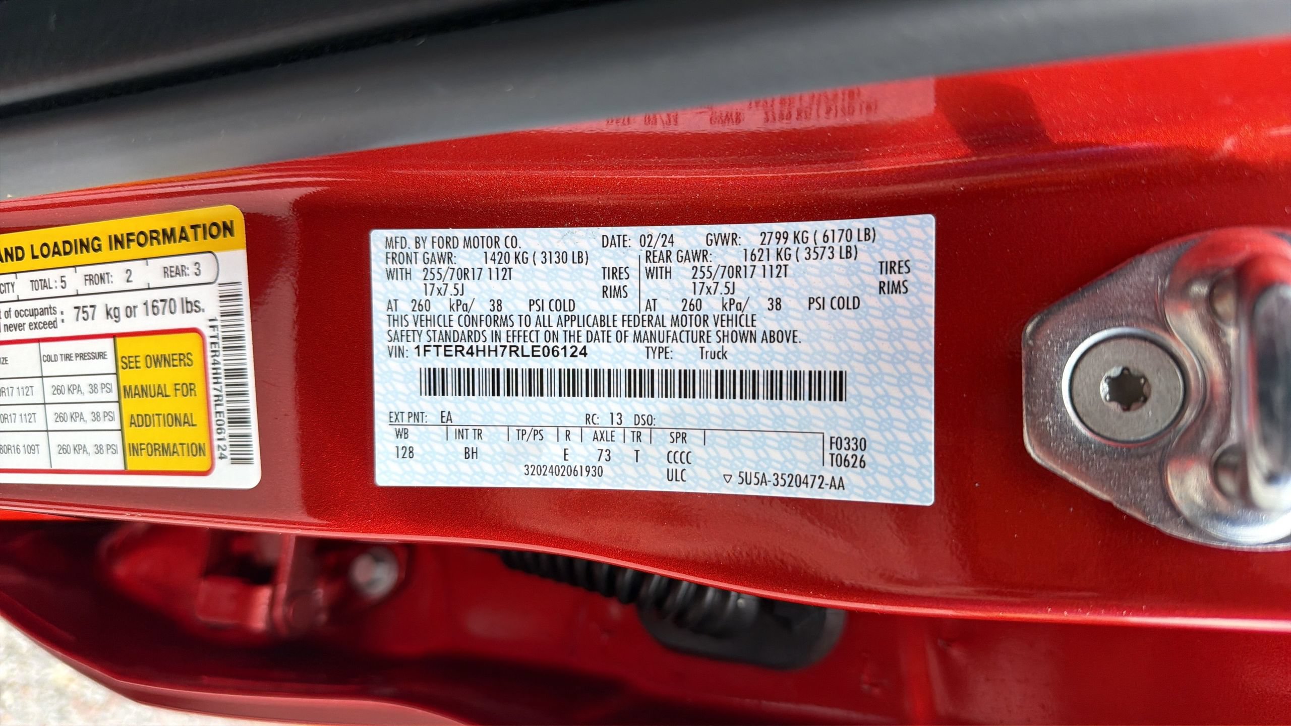 Certified 2024 Ford Ranger XLT AWD/4WD image 28