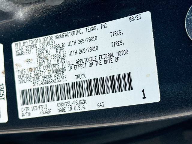 Used 2024 Toyota Tundra SR5 w/ SR5 Convenience Package AWD/4WD image 24