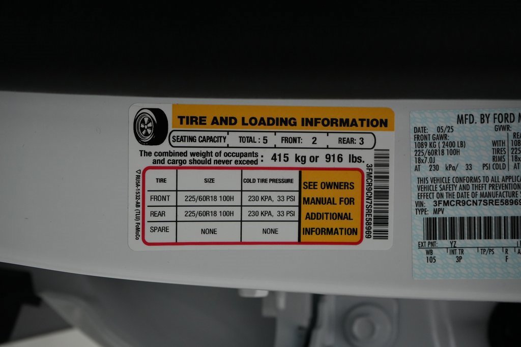 Certified 2025 Ford Bronco Sport Outer Banks w/ Outer Banks Tech Package+ image 25