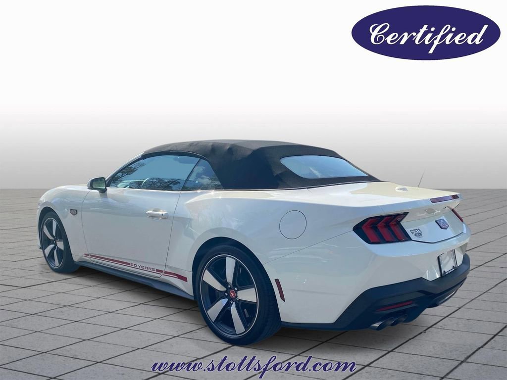 Certified 2025 Ford Mustang GT Premium w/ 60th Anniversary Package image 2