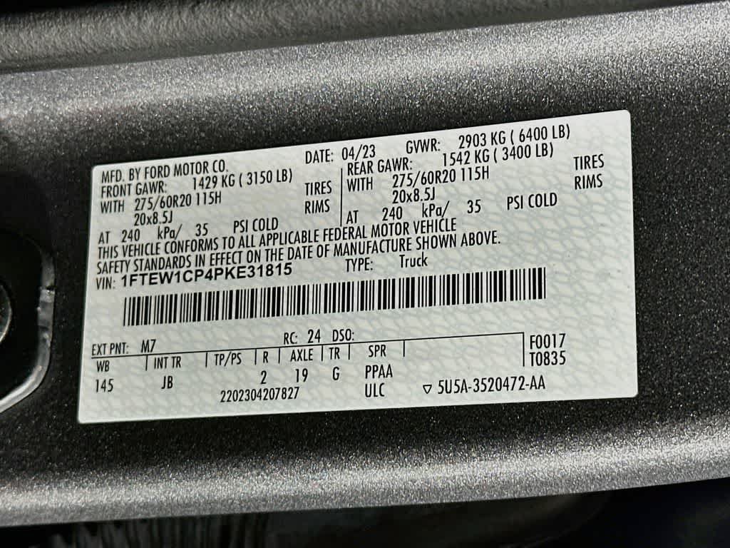 Certified 2023 Ford F150 XL w/ STX Appearance Package RWD image 23