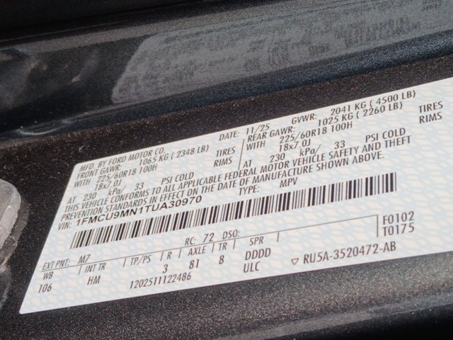 Certified 2026 Ford Escape ST-Line AWD/4WD image 17