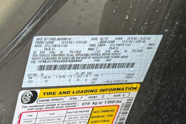 Certified 2025 Ford Expedition Tremor AWD/4WD image 27