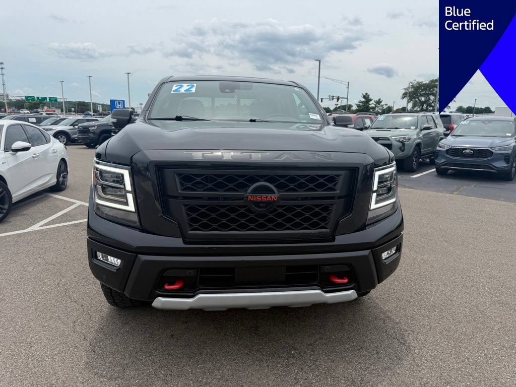 Used 2022 Nissan Titan PRO-4X w/ Pro-4x Convenience Package AWD/4WD image 2