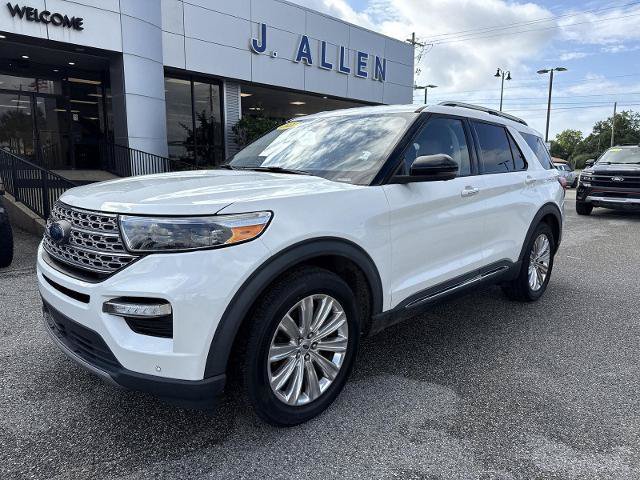 Certified 2022 Ford Explorer Limited w/ Limited Technology Package RWD image 1