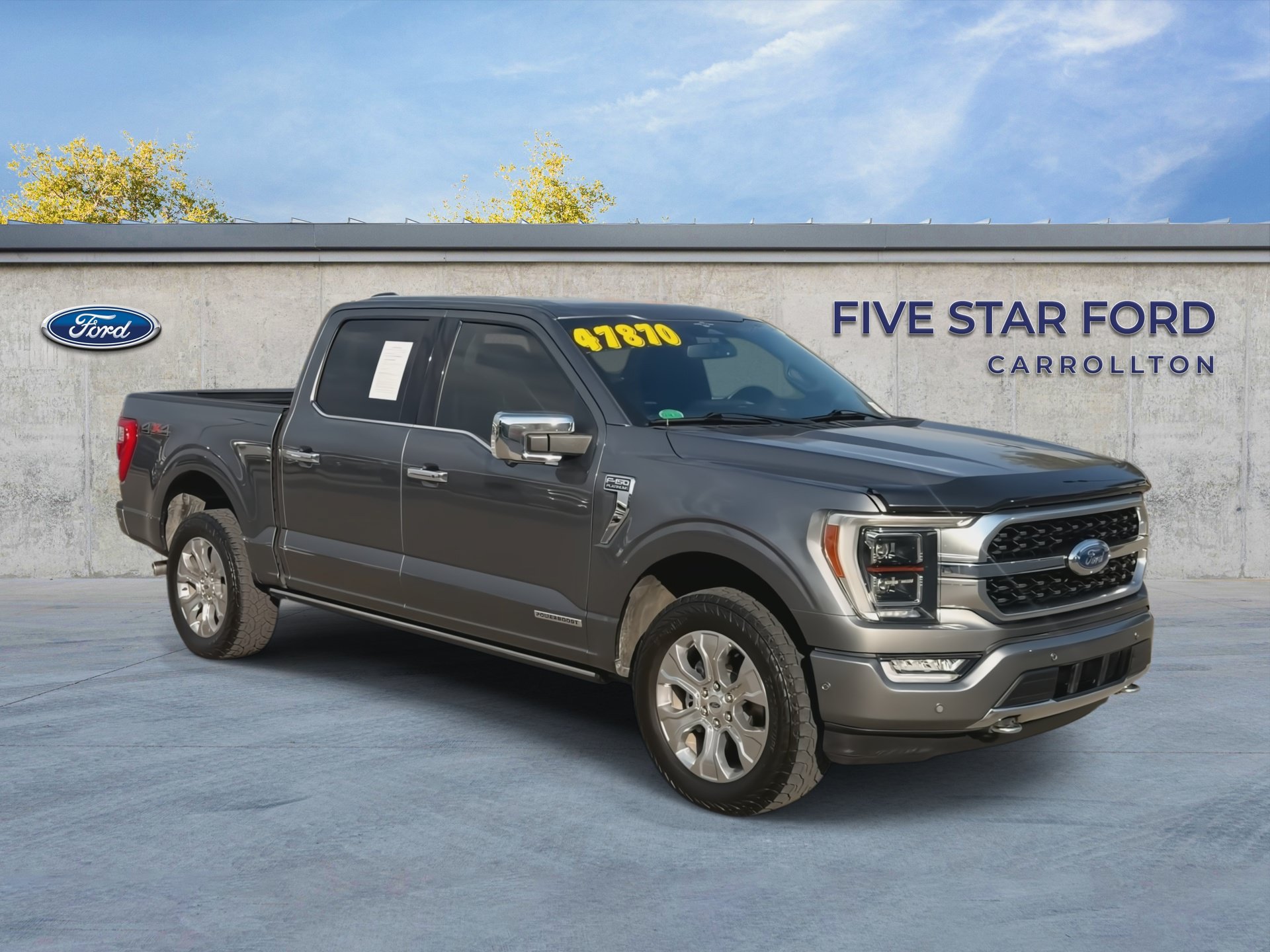 Certified 2023 Ford F150 Platinum w/ Equipment Group 701A High AWD/4WD image 2
